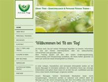 Tablet Screenshot of fit-am-tag.com